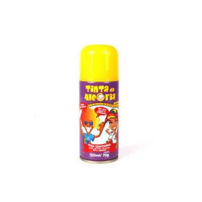 Spray Tinta Temporária para Cabelos 120ml - Interpack - Amarelo