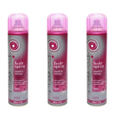 Sprayset Hair Spray Forte 400ml (kit C/03)