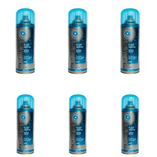 Sprayset Hair Spray Suave 250ml (kit C/06)