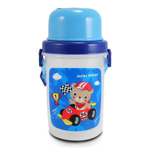 Squeeze 450ml Infantil - Urso (FILHOTINHOS) Jacki Design - Azul