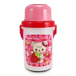 Squeeze 450ml Infantil Urso Pink