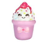 Squishies Kawaii Ice Cream lenta Nascente Creme Perfumado Keychain Stress Relief Brinquedos