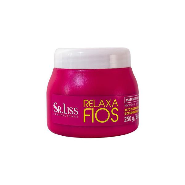 Sr. Liss - Máscara Relaxa Fios - 250g - Sr. Liss Professional