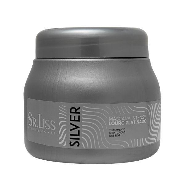 Sr. Liss - Máscara Silver Loiro Platinado - 250g - Sr. Liss Professional