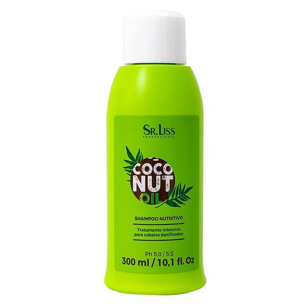 Sr. Liss Shampoo Coconut Oil - 300mL - Sr. Liss Professional