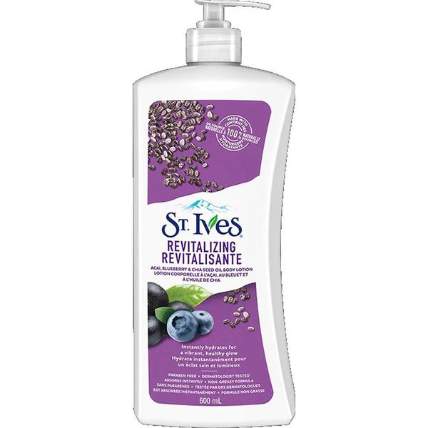 St Ives Creme Hidratante com Açai, Blueberry e Chia 621ml
