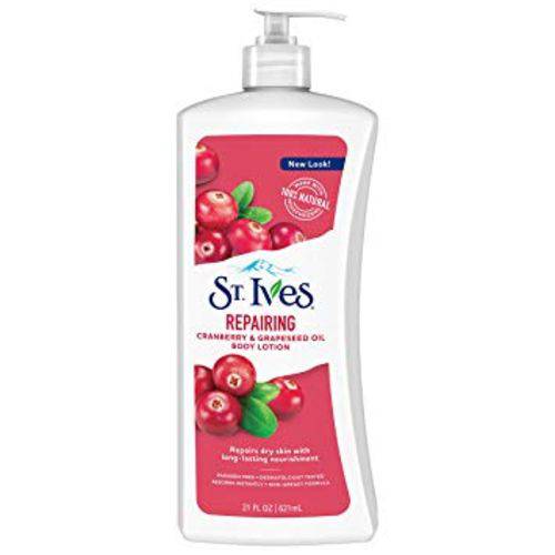 St. Ives Creme Hidratante Repairing Cranberry <e> Grapeseed - 621ml
