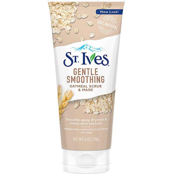 St. Ives Gentle Smoothing Face Scrub and Mask Oatmeal 6 oz - 170g