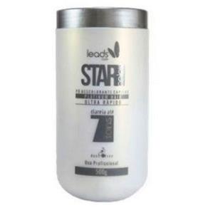 Star Color Platinum Hair Pó Descolorante Ultra Rápido 500g