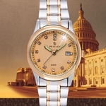 Luxury Women Crystal Stainless Steel Band Quartz Wrist Watch