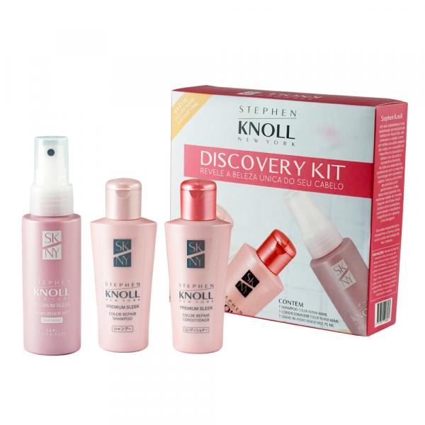 Stephen Knoll Discovery Color Repair Kit - Sh + Cond + Leave-in + Sachê