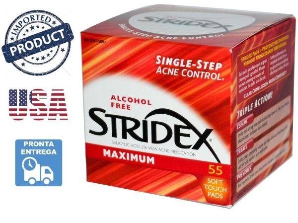Stridex Maximum Contra Acnes Espinhas e Cravos Importado EUA