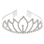 Stylish Fashionable Wedding Bride Crown Performance Headwear Hair KXOS