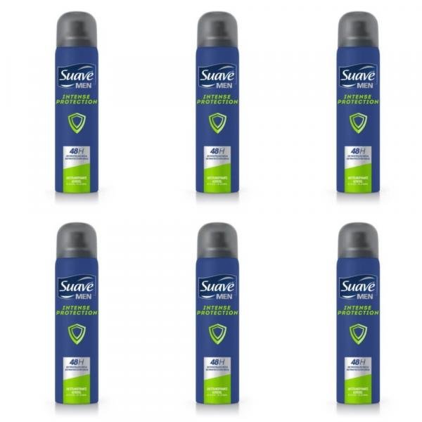 Suave Protect Desodorante Aerosol Men 87g (kit C/06)