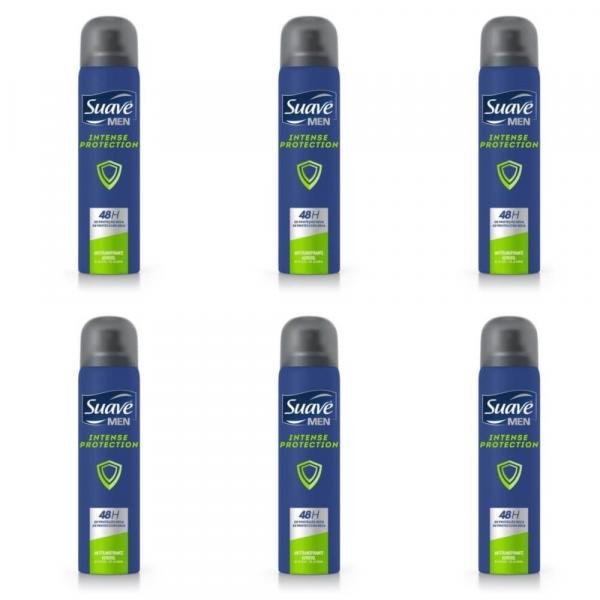 Suave Protect Desodorante Aerosol Men 87g (Kit C/06)