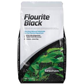 Substrato Fértil Seachem Flourite Black 7Kg