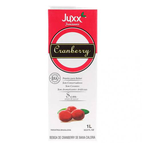 Suco de Cranberry Zero - Juxx 1 Litro