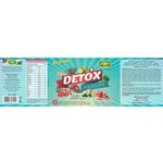 Suco Detox solúvel - Unilife - 220g sabor abacaxi com hortela