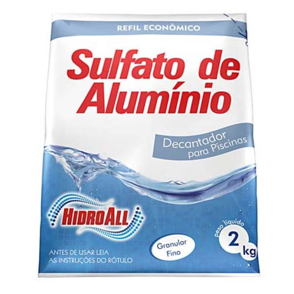 Sulfato Alumínio 2Kg Hidroall