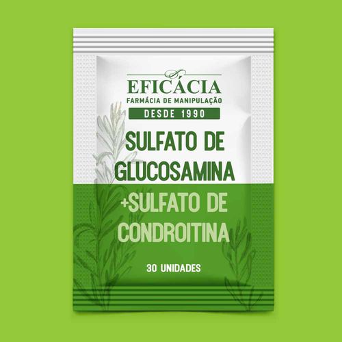 Sulfato de Glucosamina + Sulfato de Condroitina - 30 Sachês