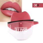Matte Lipstick Lip Gloss Chic Modeling batom Cobertura completa da composição líquida Lipstick