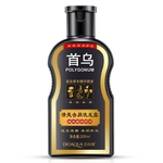 Shampoo Shouwu herbácea Shampoo Nutrir Oil Controle Anti-caspa