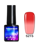 SUM Temperatura de Cor Mudando base de água Manicure verniz das unhas térmica Polish Glitter Shimmer prego laca