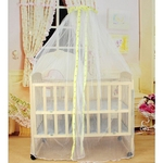 Summer Baby Bed Mosquito malha Dome cortina l¨ªquida para crian?a Ber?o Ber?o Canopy