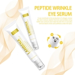 Peptídeo Anti Aging Essence Eye Serum Anti-Rugas Escuro Círculo Anti-Puffiness Whitening Cuidados com a pele