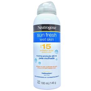Sun Fresh Wet Skin Fps 15 Neutrogena - 180ml - 180ml