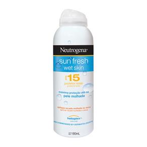 Sun Fresh Wet Skin FPS 15 Neutrogena - Protetor Solar - 180ml - 180ml