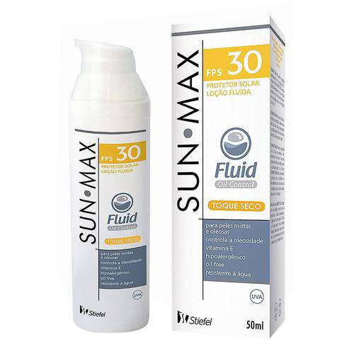Sun Max Fluid Oil Control Fps 30 com 50 Gramas