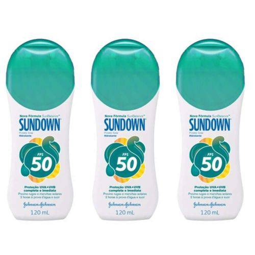 Sundown Fps50 Protetor Solar 120ml (kit C/03)