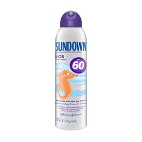 Sundown Kids Fps60 Protetor Solar Infantil 150ml - Kit com 03