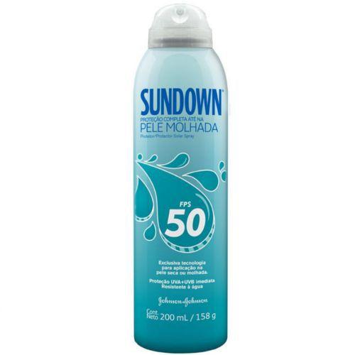 Sundown Spray Pele Molhada Fps 50 200ml - Johnson & Johnson