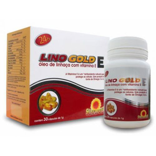 Sunflower - Lino Gold E Oleo Linhaca + VitE 1.4g 30 caps