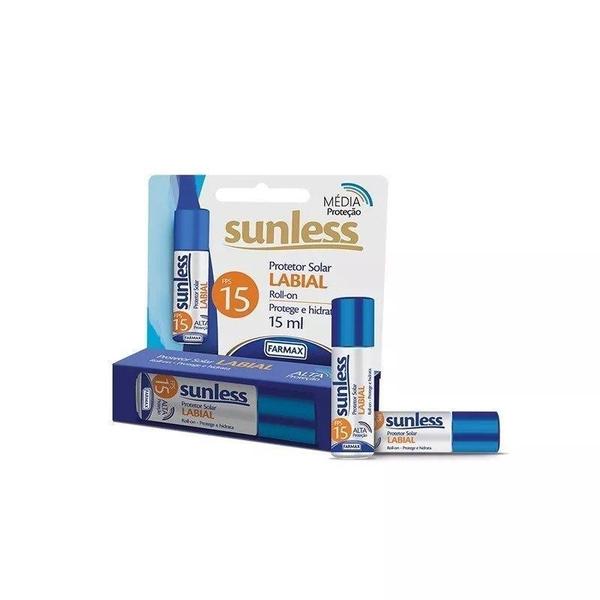 Sunless - Protetor Solar Labial Fps15 - 15ml