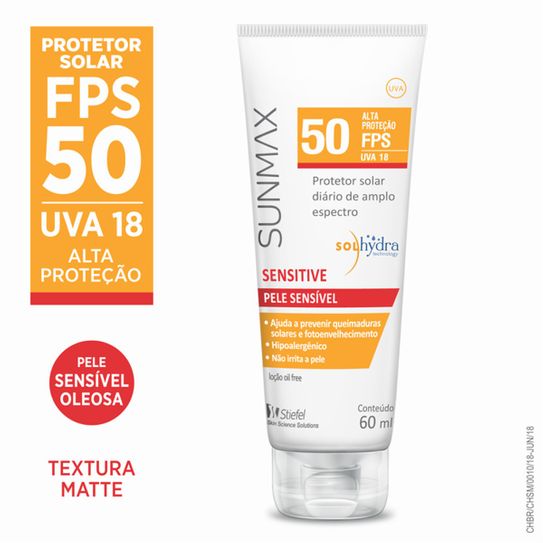 Sunmax Sensitive Fps50 Creme 60ml