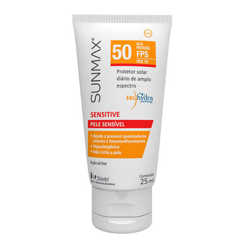 SunMax Sensitive FPS50 Protetor Solar 25ml