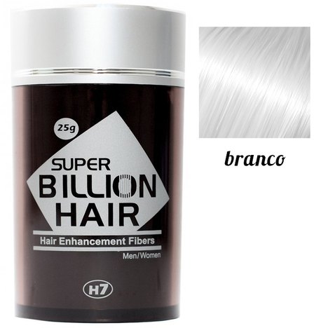 Super Billion Hair 25G - Branco