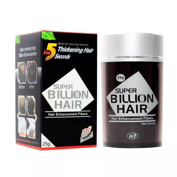 Super Billion Hair 25g - Maquiagem para Disfarce de Calvície