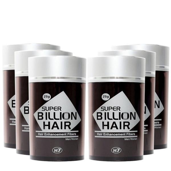 Super Billion Hair Kit 6 Unidades 25g - Castanho Claro