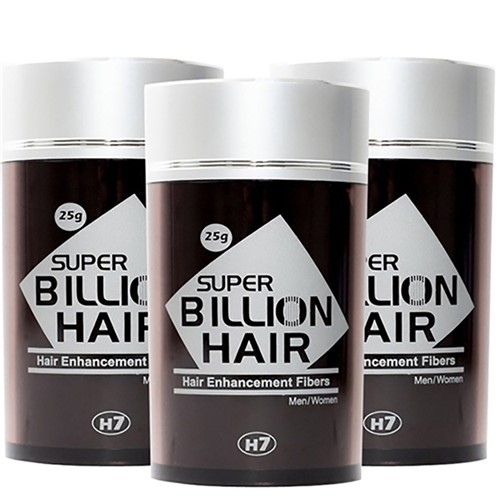 Super Billion Hair Kit 3 Unidades 25g - Preto