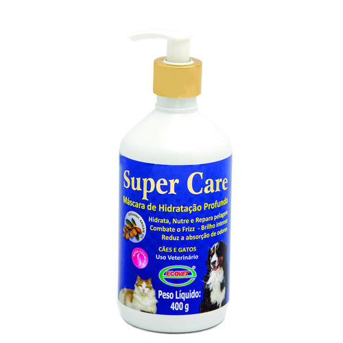 Super Care – Máscara de Hidratação Profunda Ecovet 400 G -- Óleo de Argan