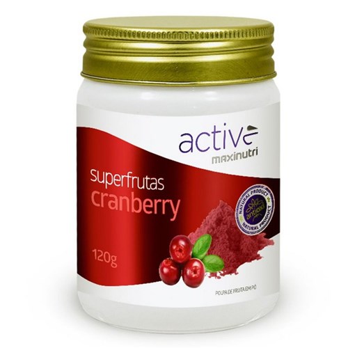 Super Frutas Active Cranberry - 120 Gramas - Maxinutri
