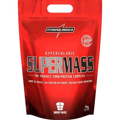 Super Mass Integralmdica Sabor Morango 3kg