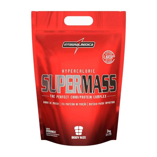 SUPER MASS (3kg) - Morango - IntegralMedica
