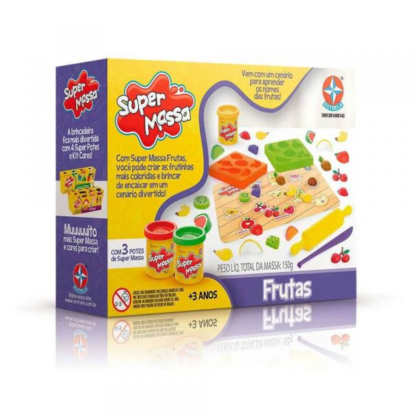 Super Massa Kit Frutas Estrela