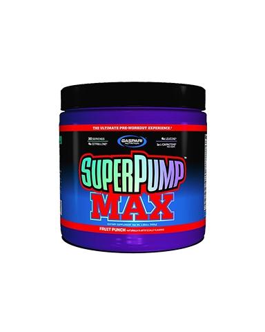 Super Pump Max Fruit Punch (480g) - Gaspari - Gaspari Nutrition