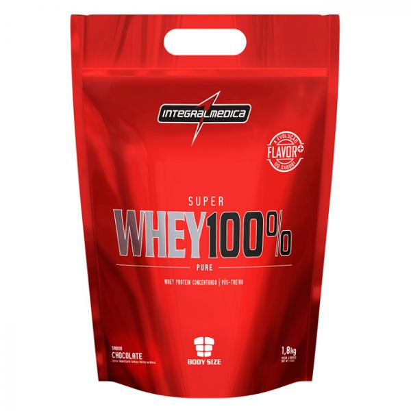 Super Whey 100 Pure Body Size - 1,8kg - Integralmédica - Integralmedica